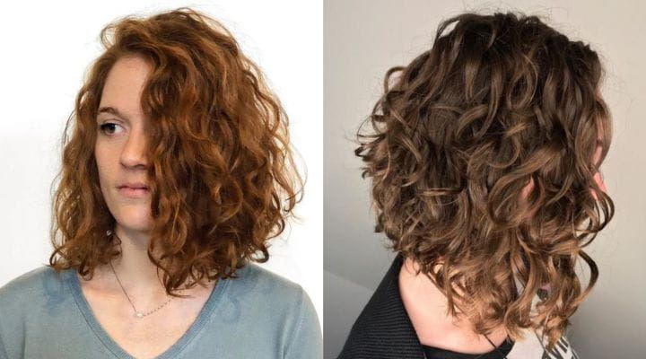 cortes de cabelo feminino Bob Médio com Ondas